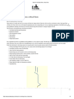 Basis For Stress Critical Lines