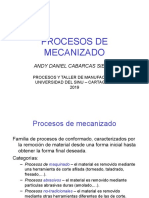 Procesos de Mecanizado