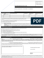 Fraud Dispute Form