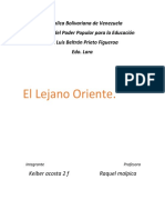 Lejano Oriente Samuel Jesua Lujano Mogollon  Trabajo 