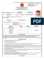 Admit Card PDF