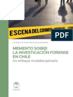 Nino-Moris C - Memento Sobre La Investigación Forense en Chile Un Enfoque Multidisciplinario