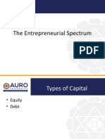 Entrepreneurial Spectrum