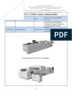 Devis - Good Quotation For A4 Paper Cutting machine-LOYAL MACHINERY PDF