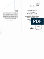 LOCKE - Segundo Tratado Sobre El Gobierno Civil PDF