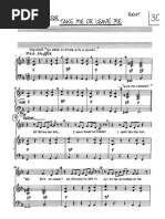 Take Me or Leave Me Sheet Music PDF