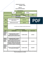 Ficha Acta de Reunion