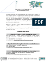 Directorio Comfacasanare PDF