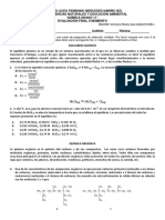 Evaluación Quimica 11° II Momento 2016 PDF
