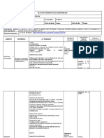 Plan de Experiencia de Aprendizaje Dos