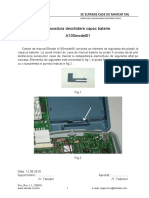 Procedura Dechidere Capac Baterie A100model01 RO