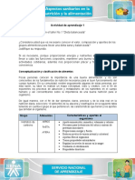 Evidencia 1-Conceptualizacion y Clasificacion de Alimentos