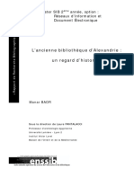 Badr - L Ancienne Bibliotheque D Alexandrie - 2005 PDF