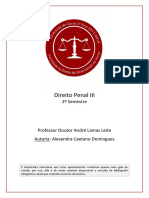 Direito Penal Iii Especial-Exame 2ºsemestre