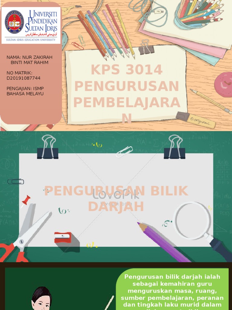 Pengurusan Bilik Darjah