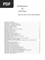 Frankenstein: The Complete Script | PDF | Frankenstein