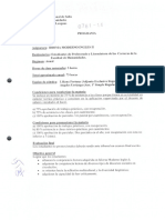 Idioma Moderno Inglés II Programa Facultad de Humanidades UNSA