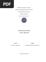 Trabajo Escrito. El Reino de Este Mundo. Normas UPEL. Sebastián Gil