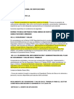 Base Legal para Supervisor de Seguridad y Salud en El Trabajo (Especialista de Seguridad)