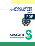 Código trauma extrahospitalario 2017