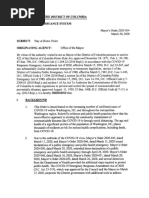 Mayor's Order 2020-054 Stay at Home