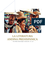 Literatura Andina Prehispanica