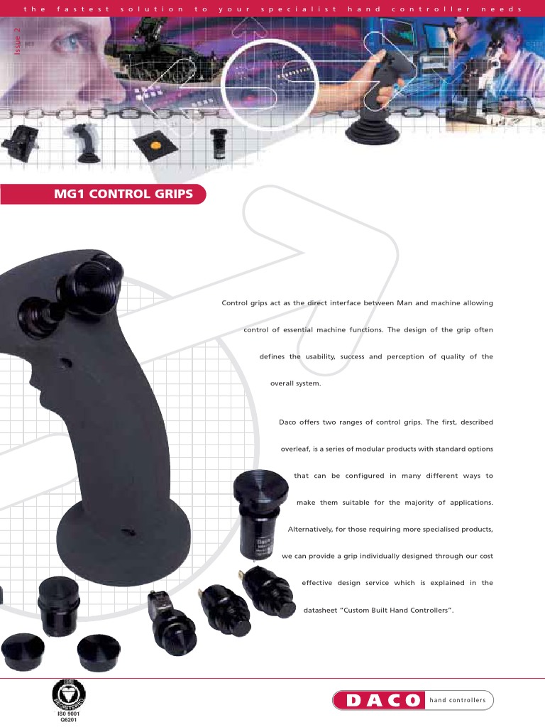 DACO Control Grip | PDF | Switch | Iso 9000