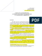 BORELLI, Elizabeth. A Bacia do Guarapiranga - ocupação em áreas de mananciais e a legislação ambiental 2006..pdf