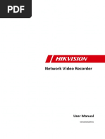 Hikvision Network Video Recorder User Manual