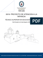 Proyecto de Atencion A La Infancia PDF