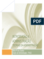 Introdução A ADM - Aula 02-1 - Teorias Da Administração v02 PDF