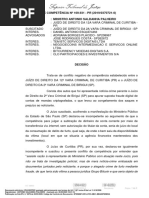 Acórdão COmpetencia 12 vara criminal