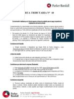 informe tributario 10