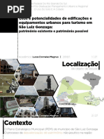 Usos e potencialidades de edificações e equipamentos urbanos para turismo em São Luiz Gonzaga