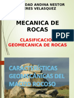 CLASIFICACION DE ROCAS 