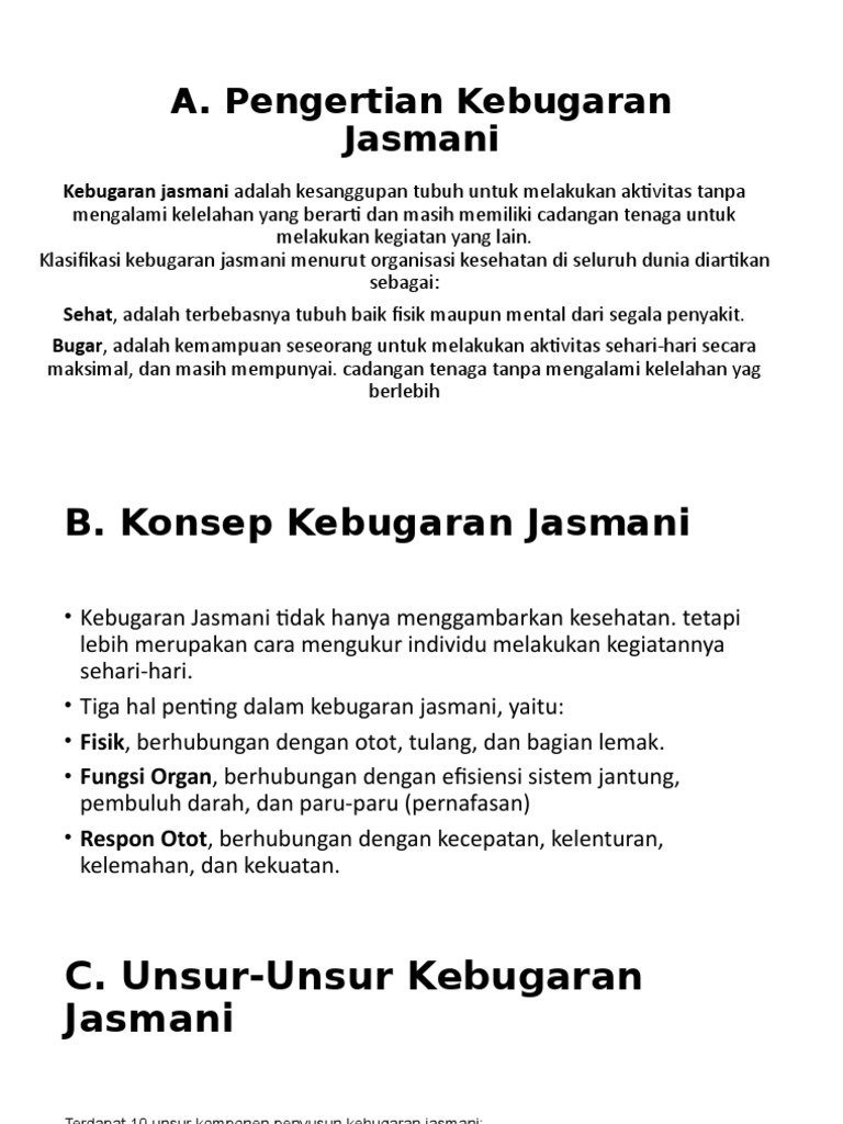Kebugaran Jasmani Pdf