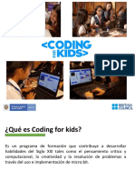 Presentación Coding for Kids Doc