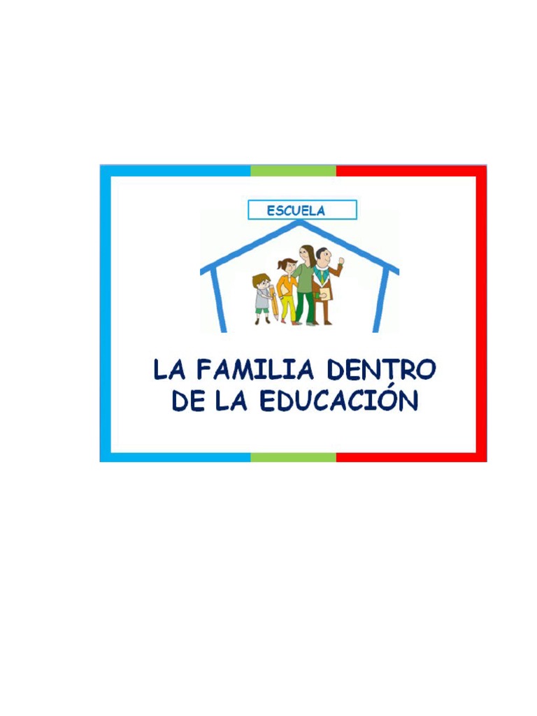 Rol de la familia en la educación | PDF | Familia | Socialización