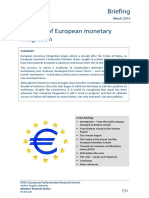 A history of European monetary integration (2015)