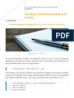 3 Formas de Inicializar Colecciones Java a La Hora de Declararlas _ CampusMVP.es