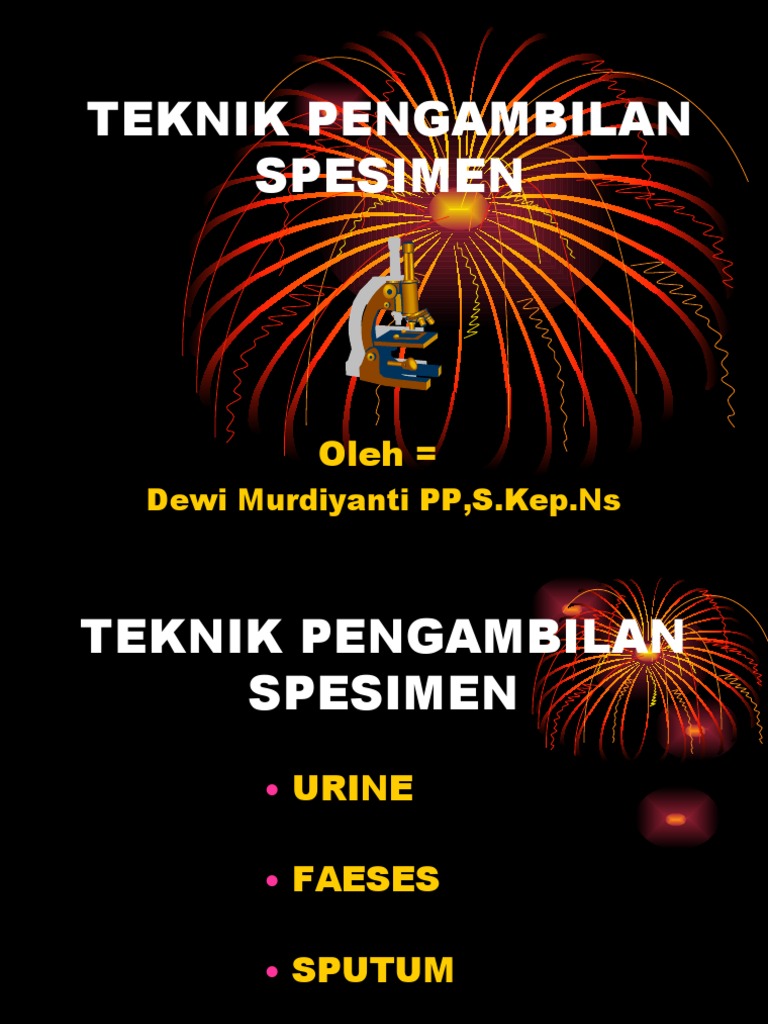 Pengambilan Spesimen PDF