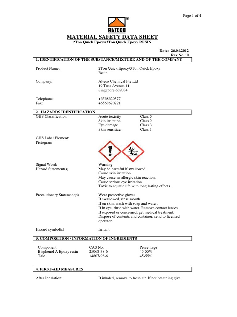 Internatioan Paint MSDS PDF Toxicity Solvent, 41 OFF