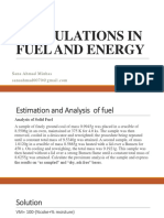 Calculations in Fuel and Energy (17,18)