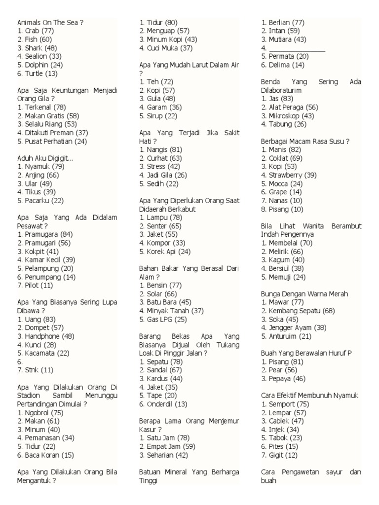 Video Ayah Dan Anak Msi Di Bawa Umur Sekolah Xxxx Porno Bokep - Jawaban Bot Ica-Ica | PDF