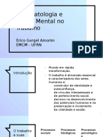 Aula SAUDE MENTAL - TRABALHO