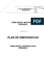 Plan de Emergencias