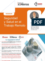Webinar 24.03 Seguridad y Salud en El Trabajo Remoto PDF