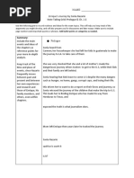 Notetaking Grid-Enriques Journey Prologue CH 1 - 2