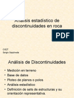 Analisis Estadistico de Discontinuidades en Roca