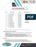 Jadwal Itp 2020 PDF